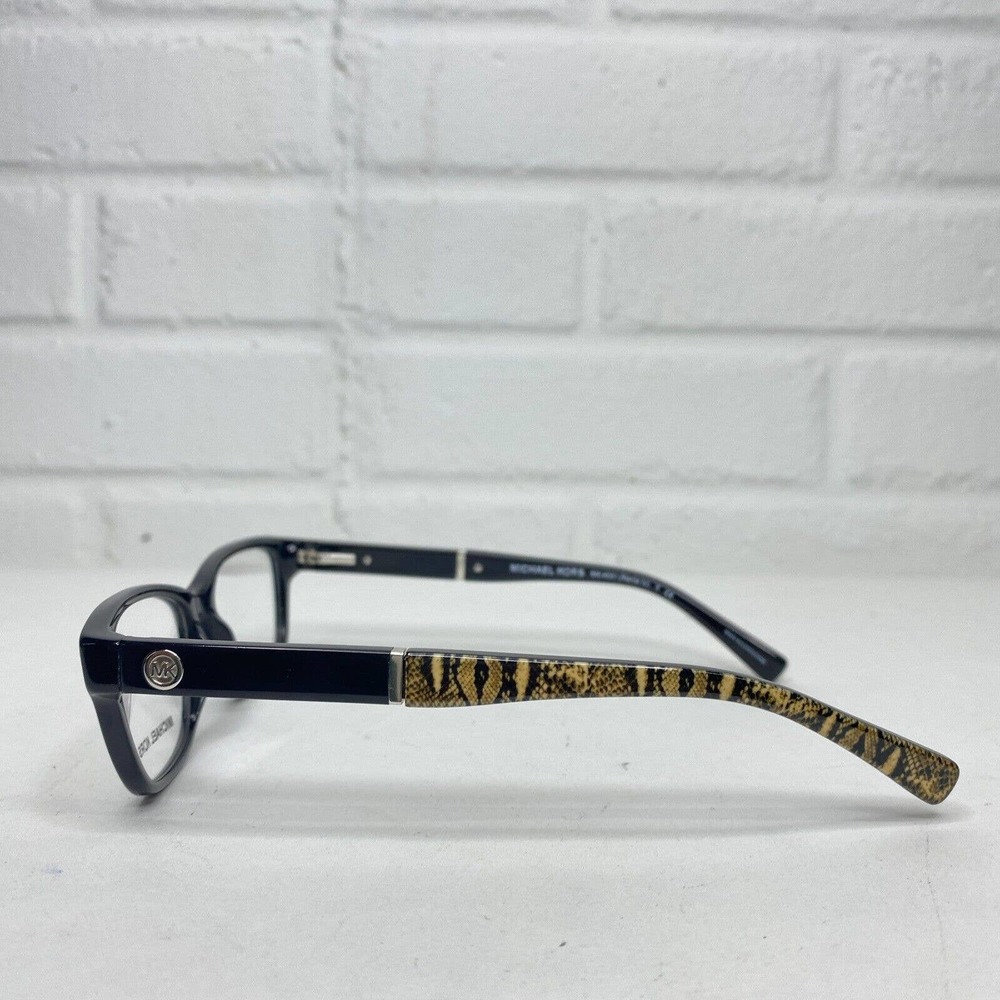 Michael Kors MK 4031 3168 Rania IV Eyeglasses Glasses Black w/ Snakeskin‎ H2425 - Picture 3 of 8